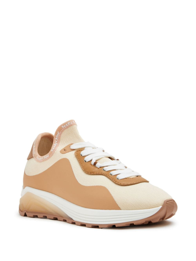 Shop See By Chloé Brett Low-top Sneakers In Neutrals