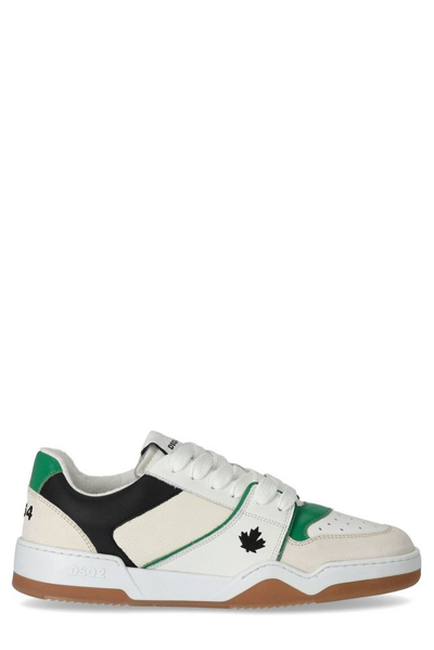 Shop Dsquared2 Spiker Low In White