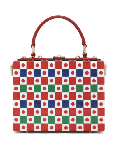 Dolce & Gabbana Multicolour Dolce Box Carretto Top Handle Bag In 8i328