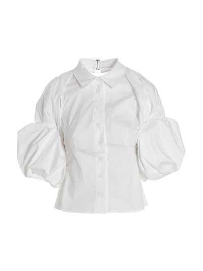 Shop Jacquemus 'la Chemise Maraca' Shirt In White