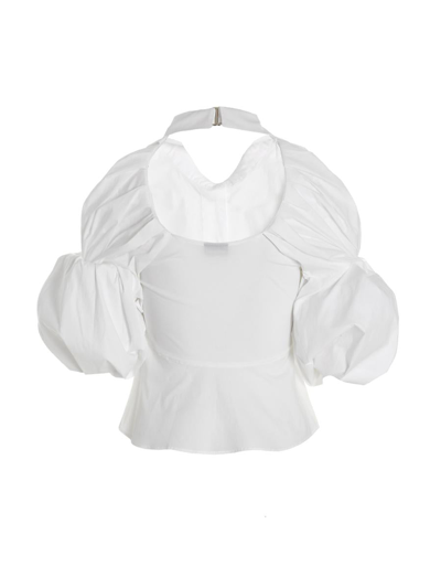 Shop Jacquemus 'la Chemise Maraca' Shirt In White