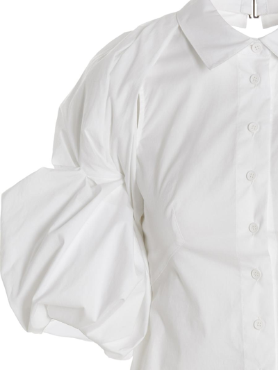 Shop Jacquemus 'la Chemise Maraca' Shirt In White