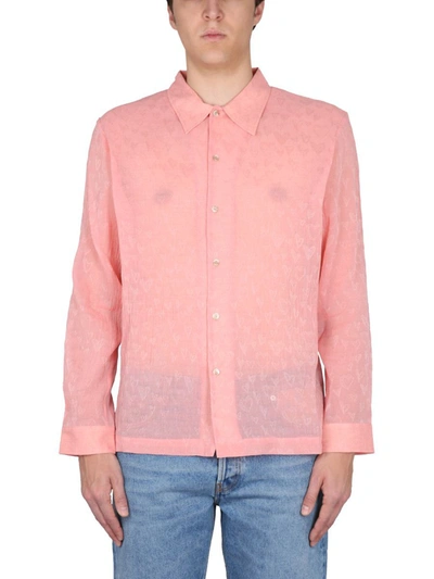 Shop Séfr Jagou Shirt In Pink