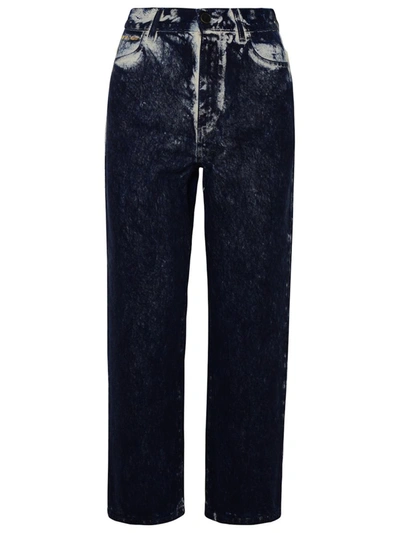 Shop Blue Of A Kind Cotton Danubio Jeans
