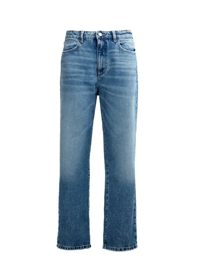 Shop Icon Denim Jeans Regular Vita Alta In Blu