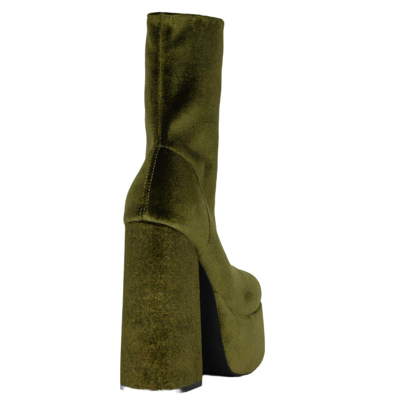 Shop Jeffrey Campbell Boots In Green