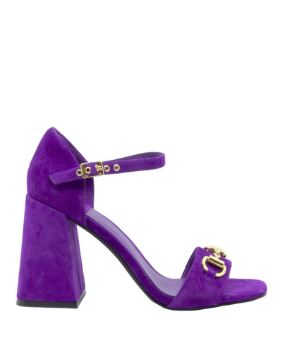 Shop Jeffrey Campbell High Heel Sandals In Violet
