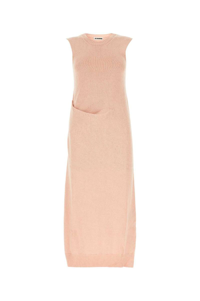 Shop Jil Sander Long Dresses. In Pink