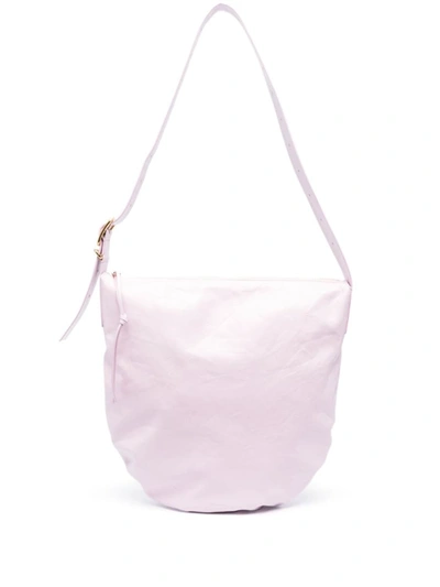 Jil Sander Moon Medium Shoulder Bag In Lilac