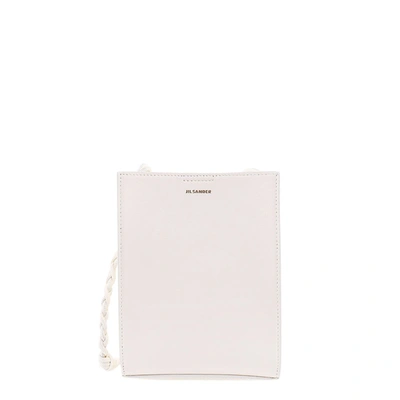 Shop Jil Sander Shoulder Bag In White