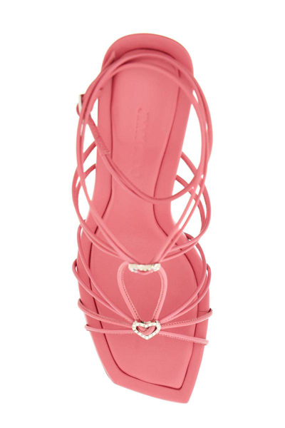 Shop Jimmy Choo 'indiya 100' Sandals In Pink