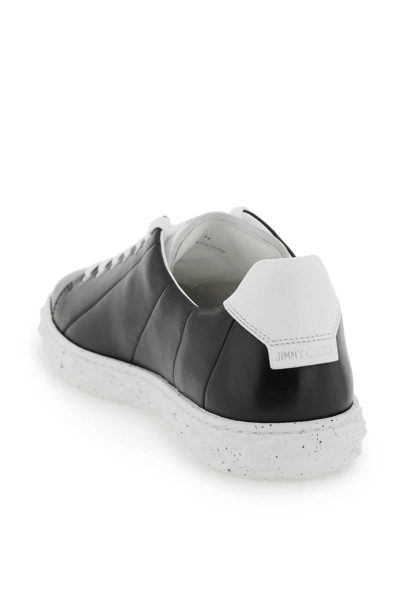 Shop Jimmy Choo Diamond Light Sneakers In Black