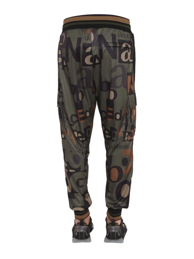 Shop Dolce & Gabbana Jogging Pants In Green