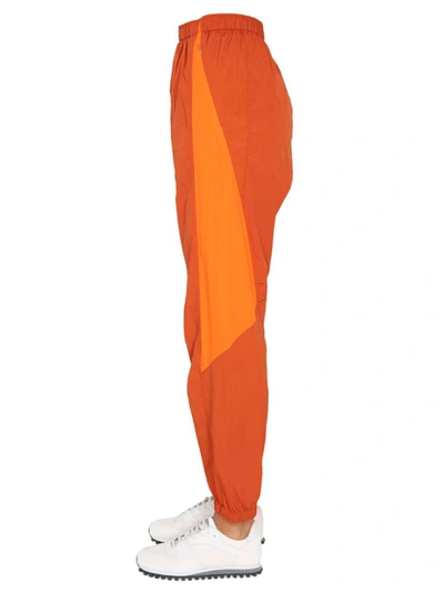 Shop Y-3 Jogging Pants In Orange