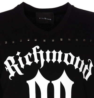Shop John Richmond T-shirts And Polos In Black