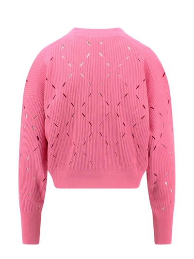 Shop K Krizia Cardigan In Pink