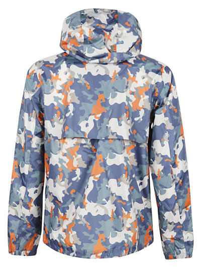 Shop K-way Cleon Ripstop Graphic Jacket In Multicolour