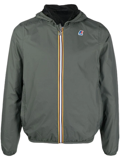 Shop K-way Jacques Plus.2 Double Jacket In Green