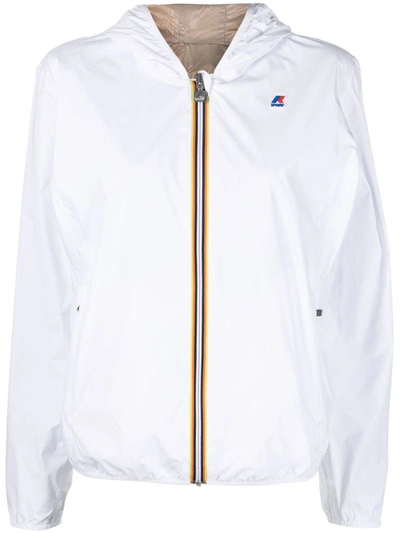 Shop K-way Lily Plus.2 Double Jacket In White