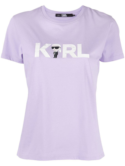 Shop Karl Lagerfeld T-shirts & Tops In 066