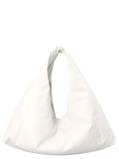 Shop Kassl Editions 'anchor Oil' Small Handbag In White