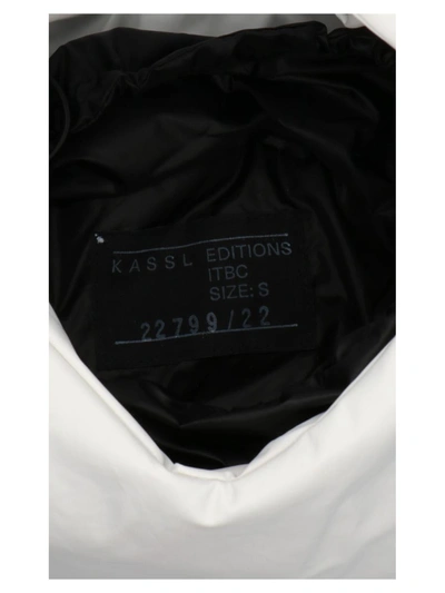 Shop Kassl Editions 'anchor Oil' Small Handbag In White