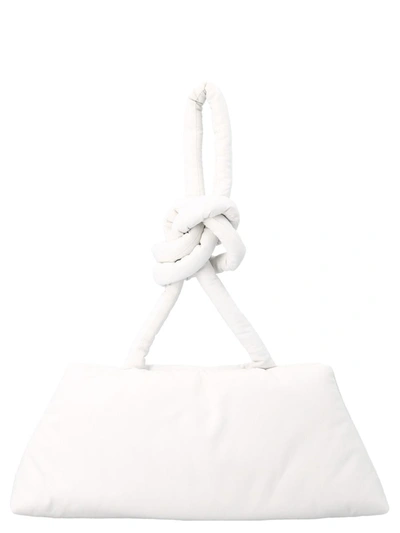Shop Kassl Editions 'slim Oil' Crossbody Bag In White