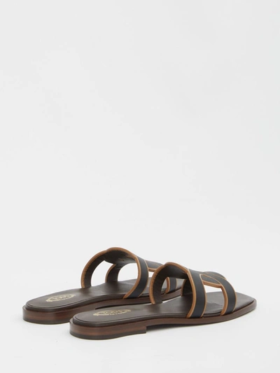 Shop Tod's Kate Leather Sandals