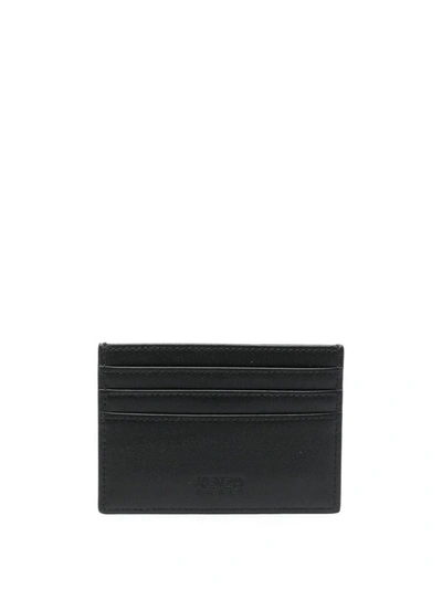Shop Kenzo Card Holder Accessories In 99 Black