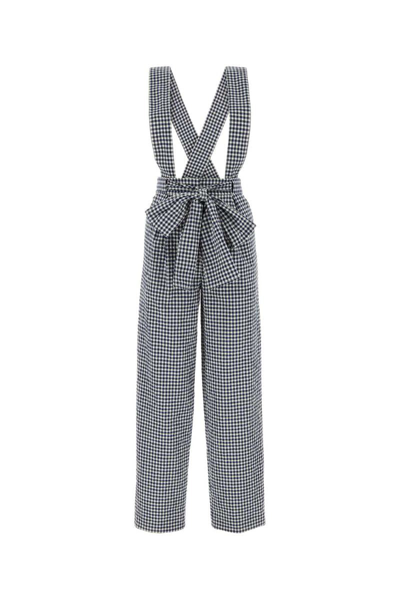 Shop Kenzo Pants In Checked
