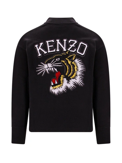 Shop Kenzo Paris Cardigan In Black