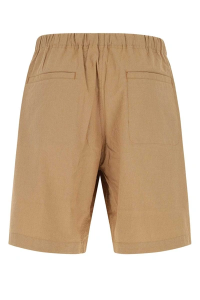 Shop Kenzo Shorts In Camel