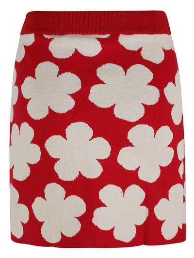 Shop Kenzo Skirts In Red