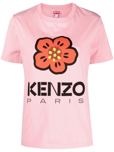 Shop Kenzo T-shirts & Tops In Pink