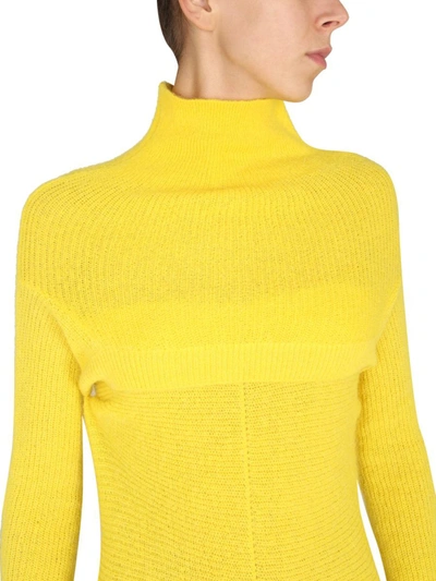 Shop Philosophy Di Lorenzo Serafini Knit Dress In Yellow