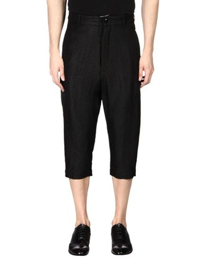 Rick Owens 3/4-length Short In Black