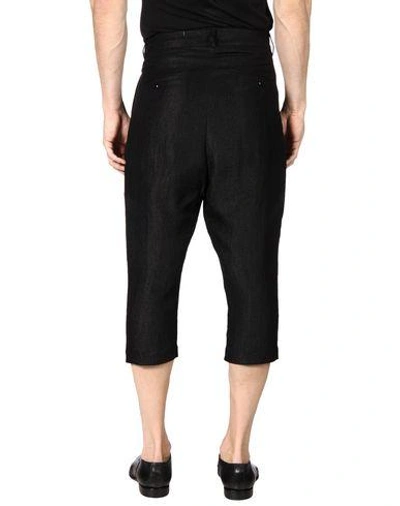 Shop Rick Owens 3/4-length Short In Black