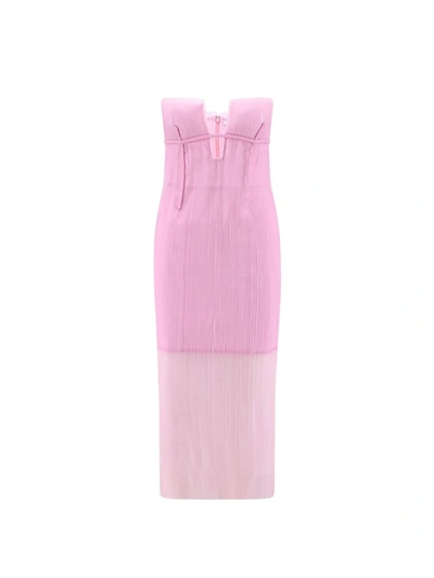 Shop Krizia Dress In Pink
