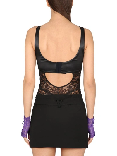 Shop Versace Lace Body. In Black