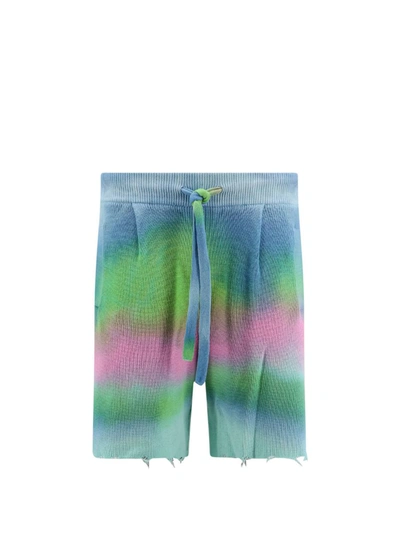 Shop Laneus Bermuda Shorts In Multicolor