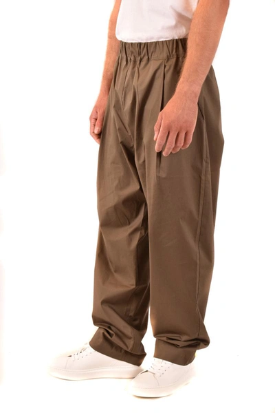 Shop Laneus Trousers In Green