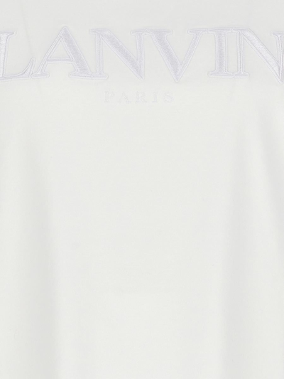 Shop Lanvin Classic  Paris T-shirt In White
