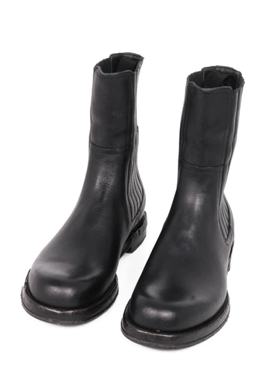 Shop Dolce & Gabbana Leather Boot Black