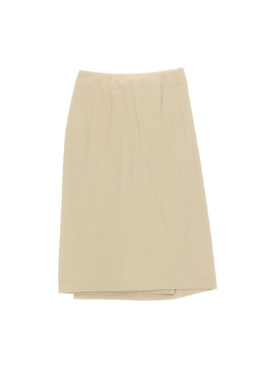 Shop Lemaire Skirts In Beige