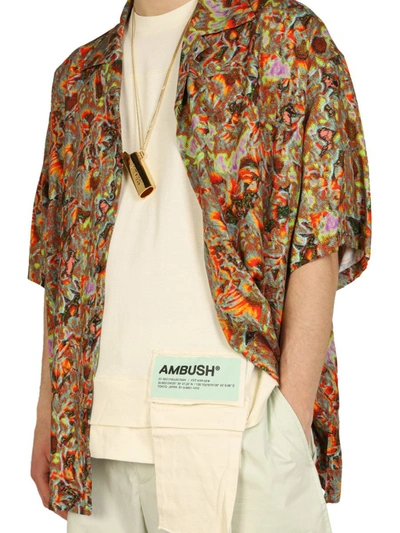 Shop Ambush Logo Patch Shirt In Multicolor
