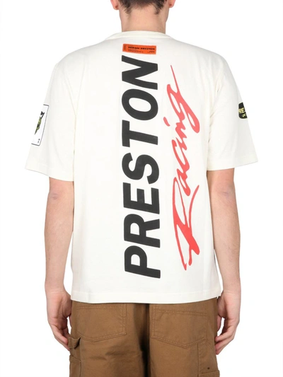 Shop Heron Preston Logo Print T-shirt In White