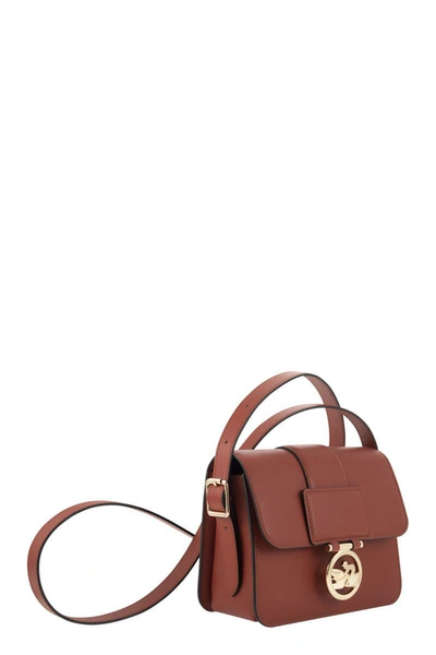 Shop Longchamp Box-trot - Shoulder Bag S In Brick