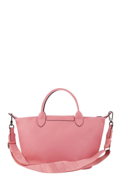 Shop Longchamp Le Pliage Xtra - Leather Handbag In Pink