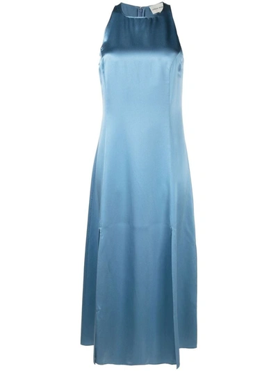 Shop Loulou Studio Long Sleeveless Dress Clothing In Blue