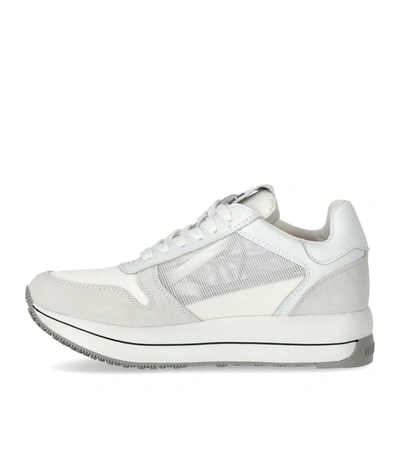 Shop Love Moschino White Mesh Sneaker